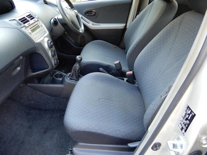 2008 Toyota Yaris YR NCP90R MY09 Gold