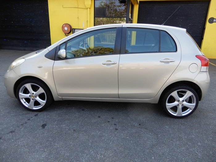 2008 Toyota Yaris YR NCP90R MY09 Gold