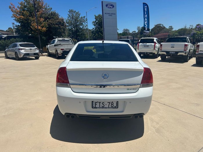 2009 Holden Caprice WM MY09.5 Heron White