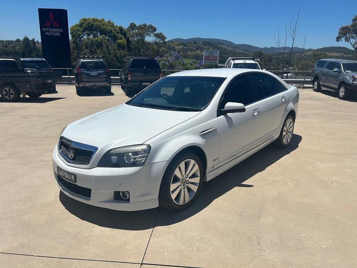 2009 Holden Caprice WM MY09.5 Heron White