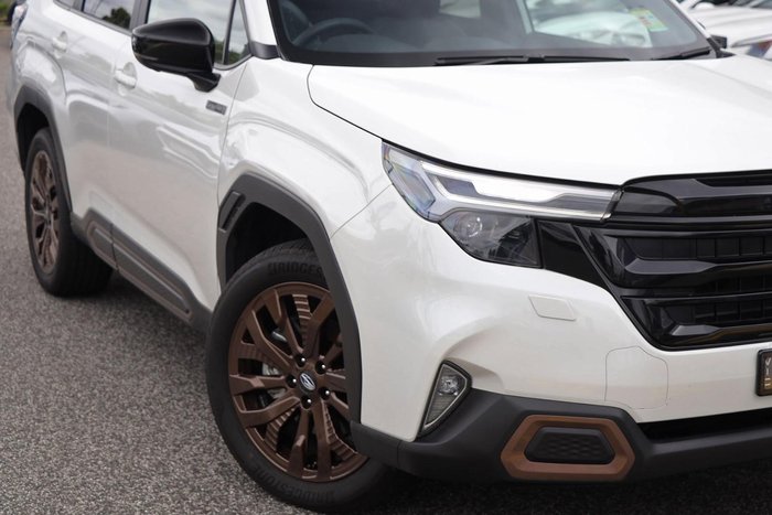 2025 Subaru Forester Hybrid Sport S6 MY26 AWD Crystal White