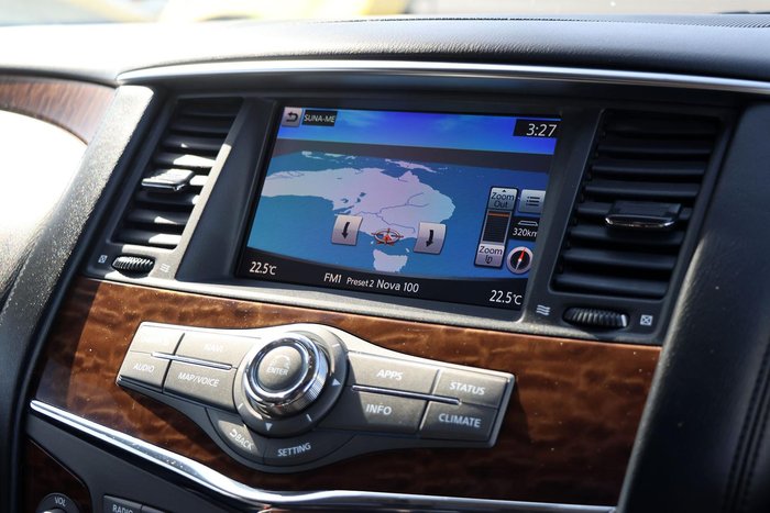 2019 Nissan Patrol Ti Y62 Series 4 4X4 Dual Range Black Obsidian