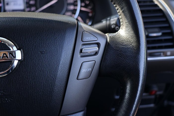 2019 Nissan Patrol Ti Y62 Series 4 4X4 Dual Range Black Obsidian