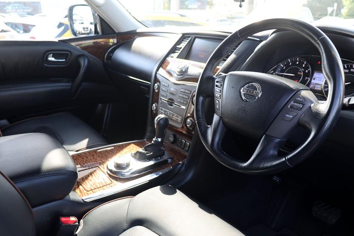 2019 Nissan Patrol Ti Y62 Series 4 4X4 Dual Range Black Obsidian