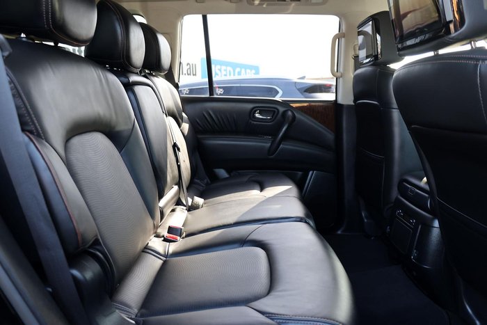 2019 Nissan Patrol Ti Y62 Series 4 4X4 Dual Range Black Obsidian