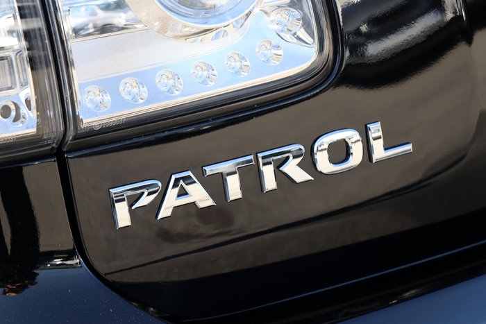 2019 Nissan Patrol Ti Y62 Series 4 4X4 Dual Range Black Obsidian