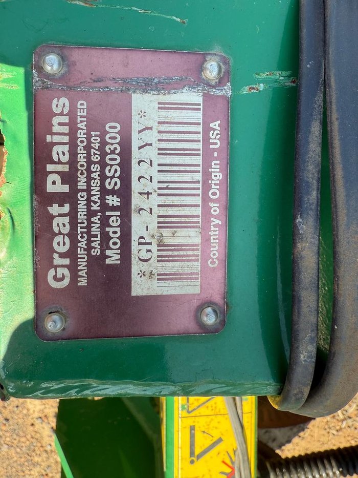 2018 Great Plains SS0300 