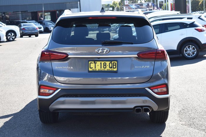 2019 Hyundai Santa Fe Elite TM MY19 4X4 On Demand Typhoon Silver