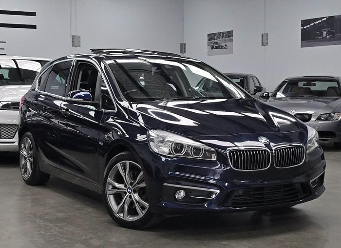 2016 BMW 2 Series 220i Luxury Line F45 Imperial Blue Brilliant Effect