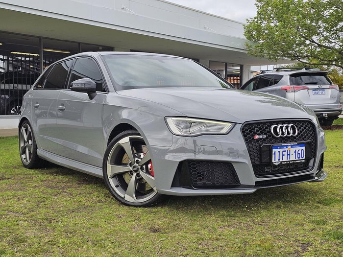 2016 Audi RS3 8V MY16 Four Wheel Drive Nardo Grey