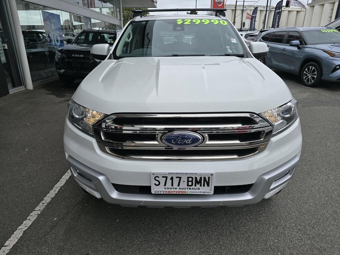 2016 Ford Everest Trend UA 4X4 Dual Range Cool White
