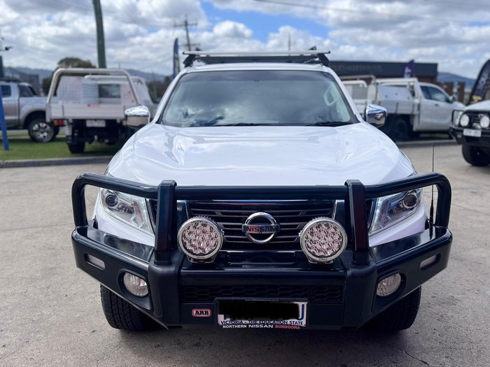 2016 Nissan Navara ST D23 4x2 Polar White