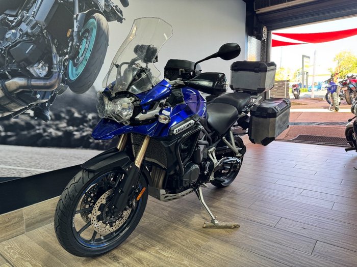 2012 Triumph TIGER EXPLORER BLUE