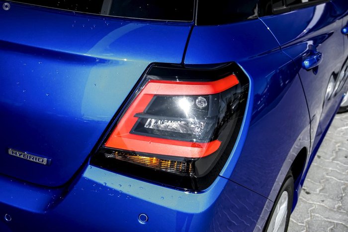 2025 Suzuki Swift Hybrid Plus UZ Frontier Blue Pearl with Black Roof