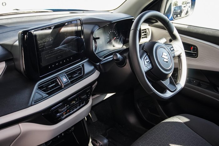 2025 Suzuki Swift Hybrid Plus UZ Frontier Blue Pearl with Black Roof