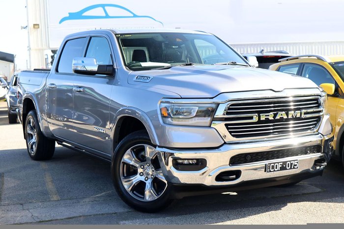 2022 RAM 1500 Laramie RamBox DT MY22 4X4 Dual Range Billet Silver