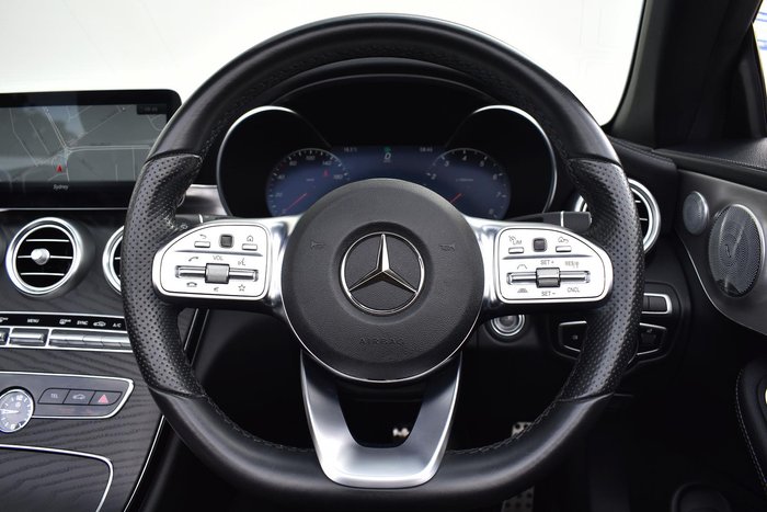 2019 Mercedes-Benz C-Class C300 A205 Obsidian Black