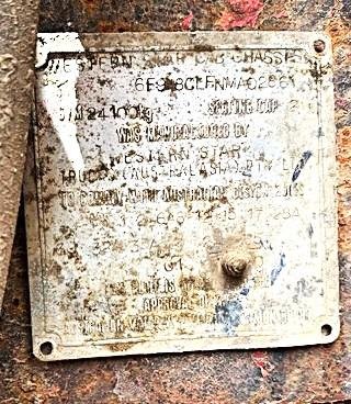 1991 Western Star 4864Fx Tandem Tipper