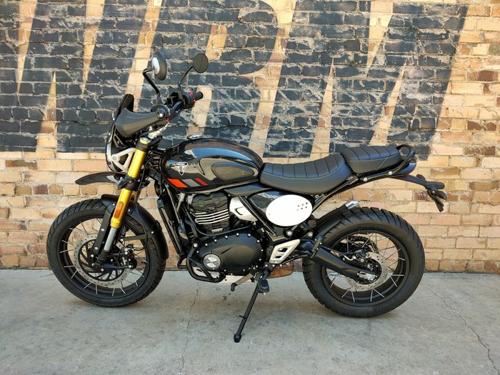 2026 TRIUMPH SCRAMBLER 400 XC DUAL PURPOSE STORM GREY