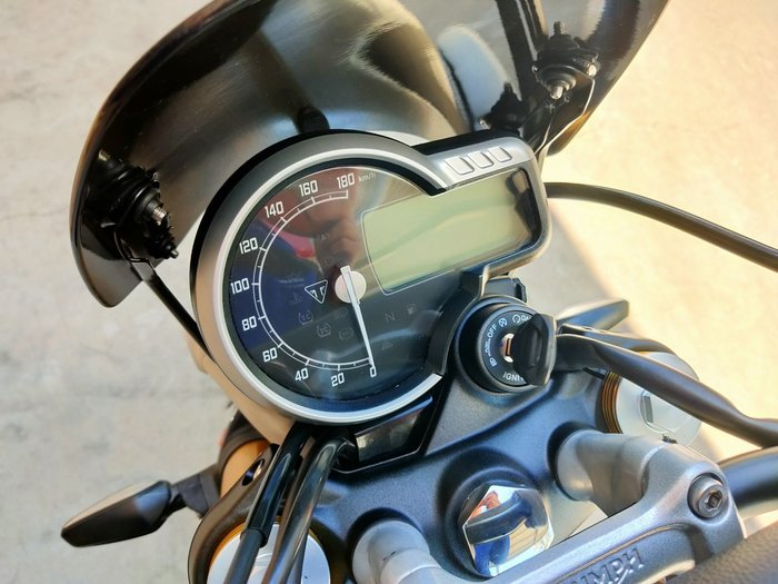 2026 TRIUMPH SCRAMBLER 400 XC DUAL PURPOSE STORM GREY