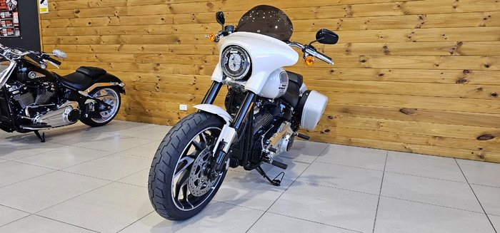 2022 Harley-davidson FLSB SPORT GLIDE (107) WHITE SAND PEARL