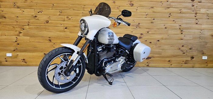 2022 Harley-davidson FLSB SPORT GLIDE (107) WHITE SAND PEARL