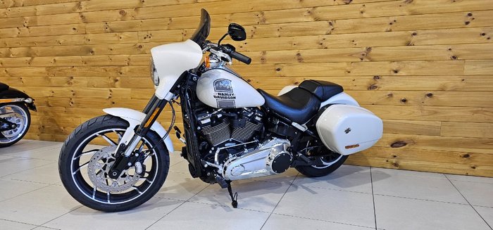 2022 Harley-davidson FLSB SPORT GLIDE (107) WHITE SAND PEARL