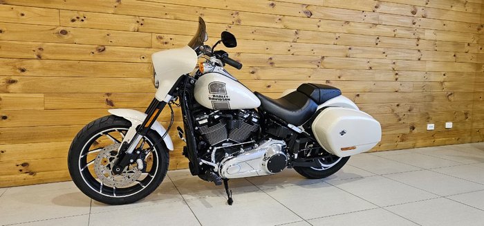 2022 Harley-davidson FLSB SPORT GLIDE (107) WHITE SAND PEARL