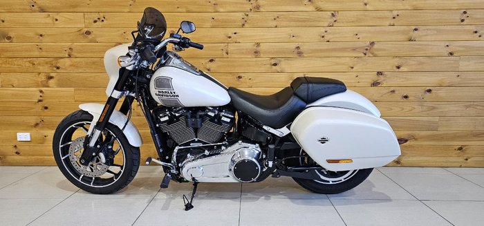 2022 Harley-davidson FLSB SPORT GLIDE (107) WHITE SAND PEARL