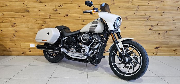 2022 Harley-davidson FLSB SPORT GLIDE (107) WHITE SAND PEARL