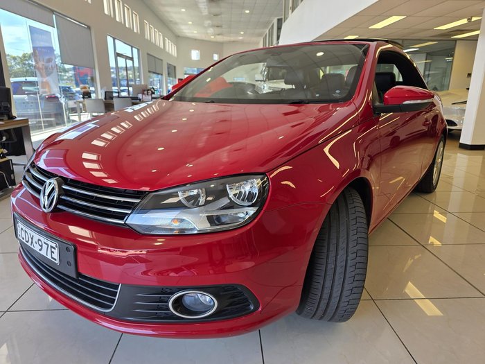 2011 Volkswagen Eos 155TSI 1F MY11 Salsa Red