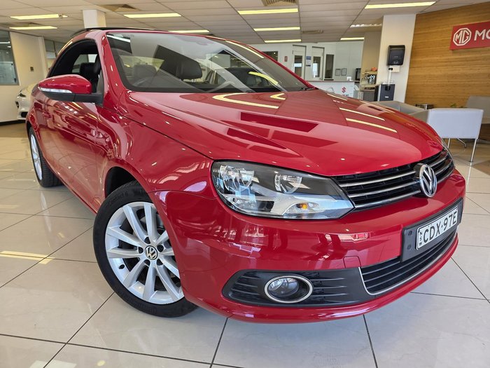 2011 Volkswagen Eos 155TSI 1F MY11 Salsa Red