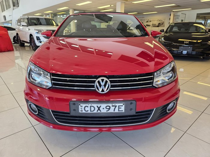 2011 Volkswagen Eos 155TSI 1F MY11 Salsa Red