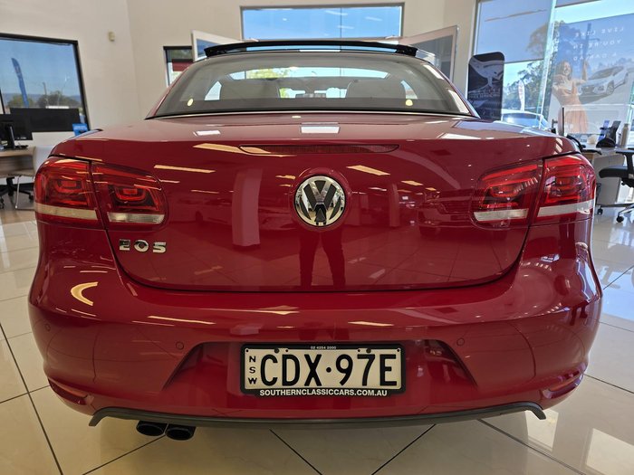 2011 Volkswagen Eos 155TSI 1F MY11 Salsa Red