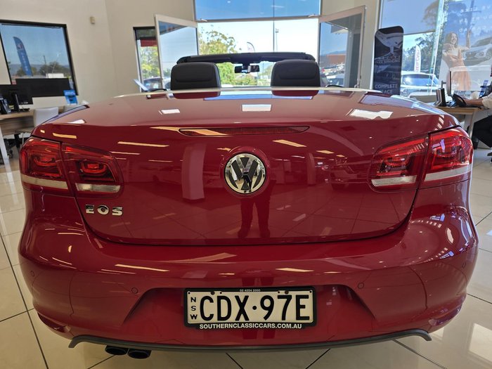 2011 Volkswagen Eos 155TSI 1F MY11 Salsa Red
