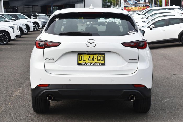 2024 Mazda CX-5 G20 Maxx KF Series Rhodium White