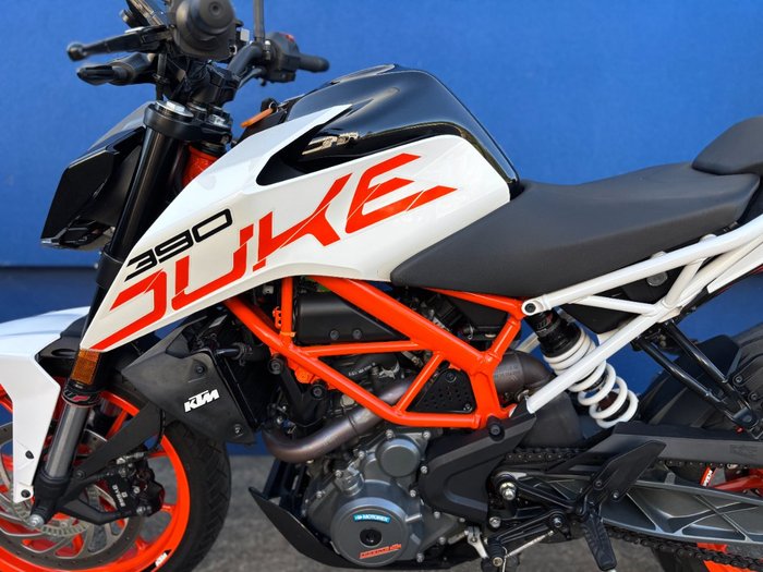 2019 Ktm 390 DUKE White
