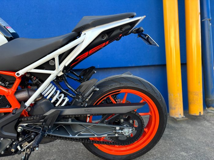 2019 Ktm 390 DUKE White