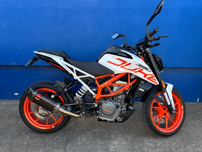 2019 Ktm 390 DUKE White