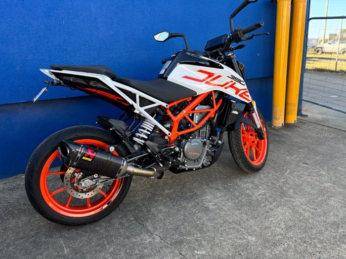 2019 Ktm 390 DUKE White