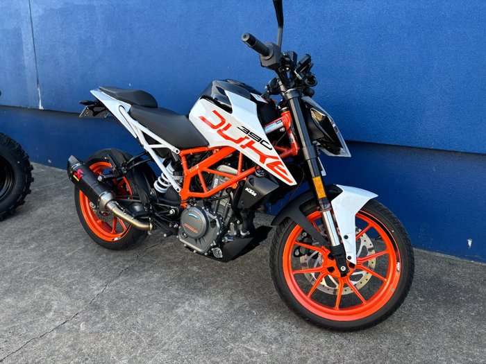 2019 Ktm 390 DUKE White