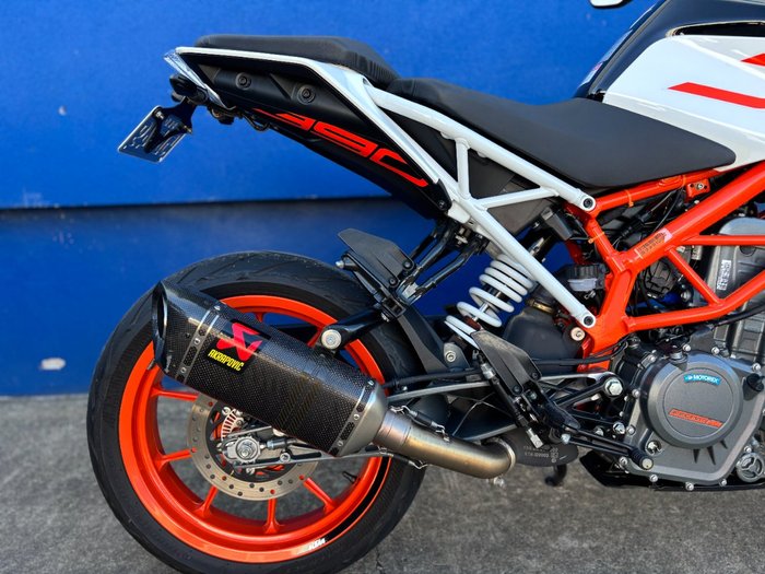 2019 Ktm 390 DUKE White
