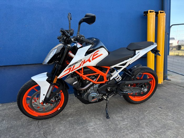 2019 Ktm 390 DUKE White
