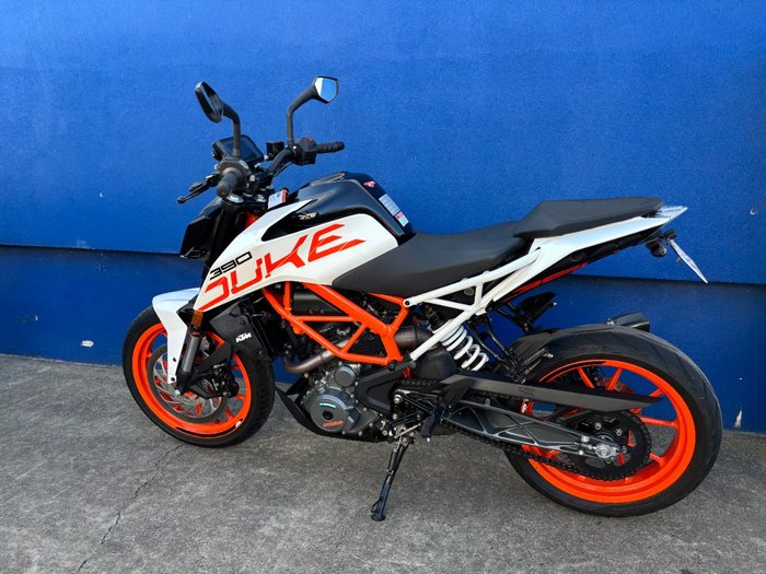 2019 Ktm 390 DUKE White