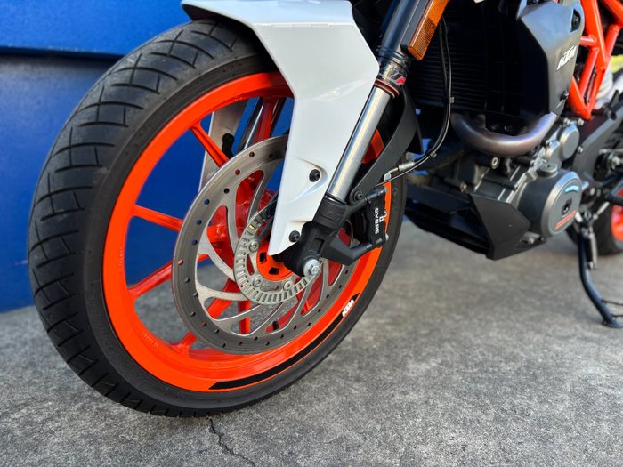 2019 Ktm 390 DUKE White