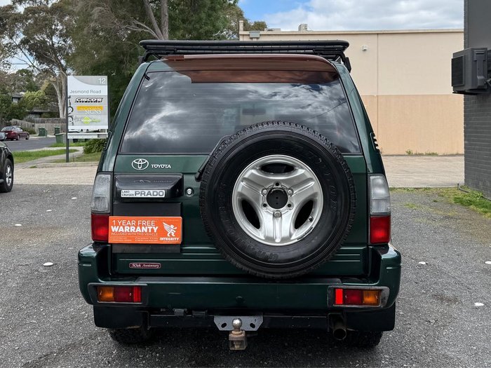 2001 Toyota Landcruiser Prado GXL VZJ95R 4X4 Green