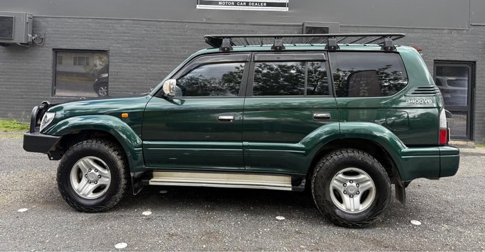 2001 Toyota Landcruiser Prado GXL VZJ95R 4X4 Green