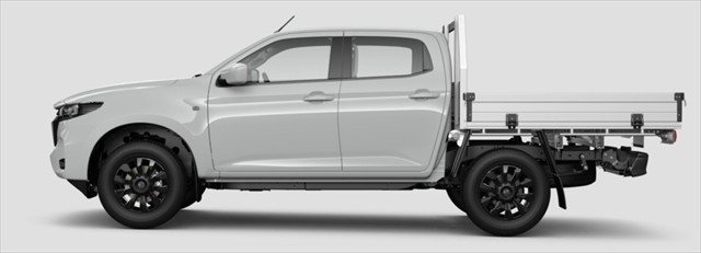 2025 MAZDA BT-50 XT BT-50 H 6AUTO 3.0L DUAL CAB CHASSIS XT 4X4 Ice White