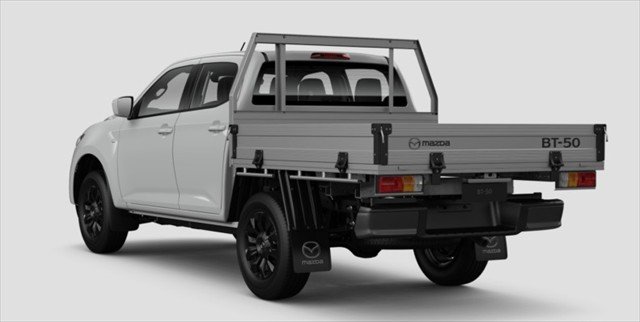 2025 MAZDA BT-50 XT BT-50 H 6AUTO 3.0L DUAL CAB CHASSIS XT 4X4 Ice White