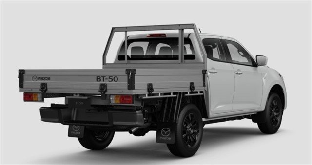 2025 MAZDA BT-50 XT BT-50 H 6AUTO 3.0L DUAL CAB CHASSIS XT 4X4 Ice White